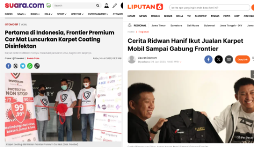 Cerita Ridwan Hanif - Karpet Mobil Auto Frontier